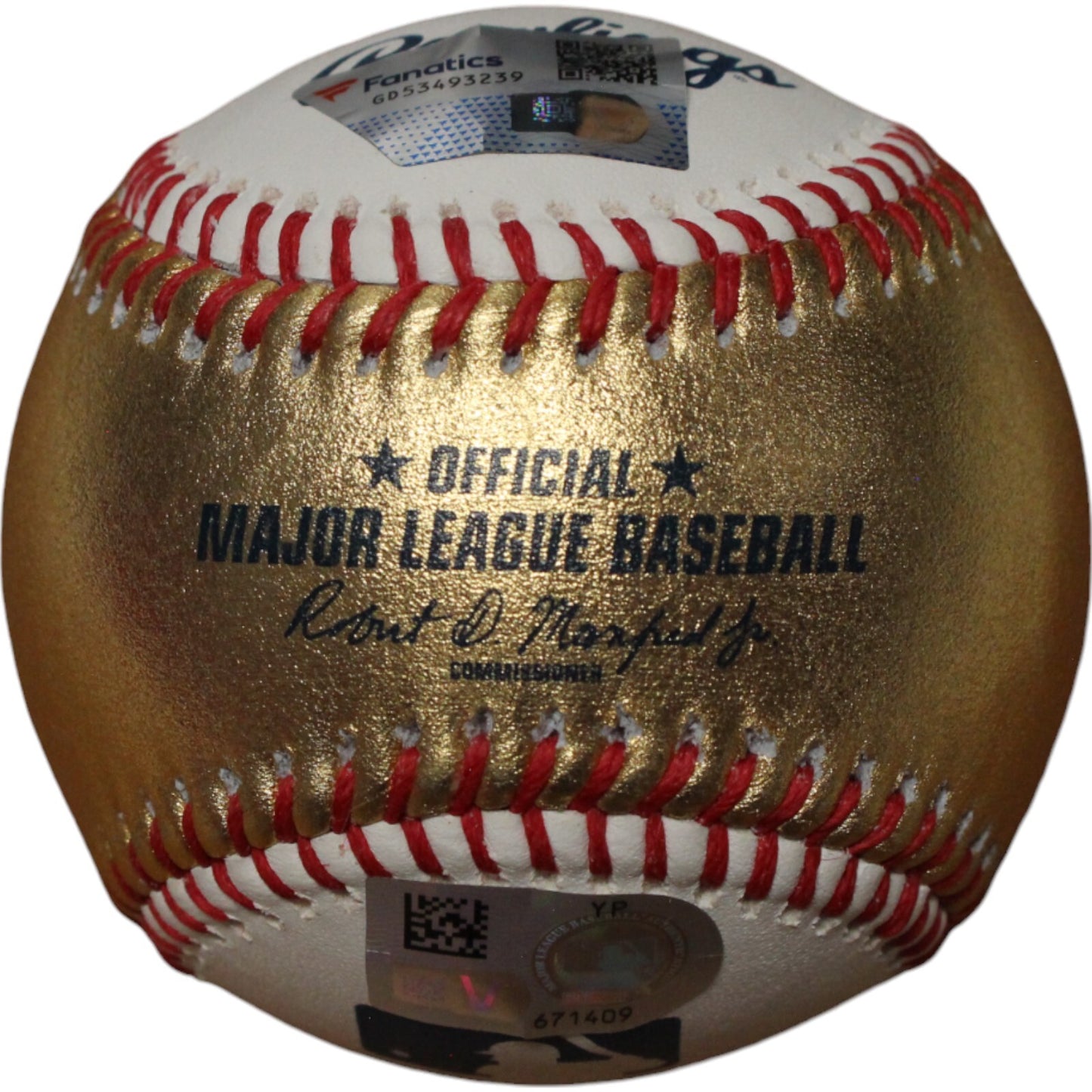 Gerrit Cole Autographed New York Yankees White Gold Official Major League Baseball