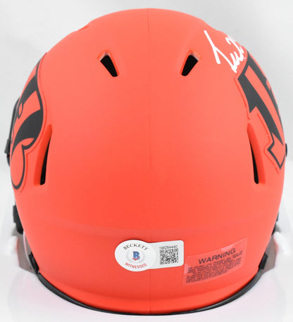 Tee Higgins Signed Cincinnati Bengals Rave Speed Mini Helmet