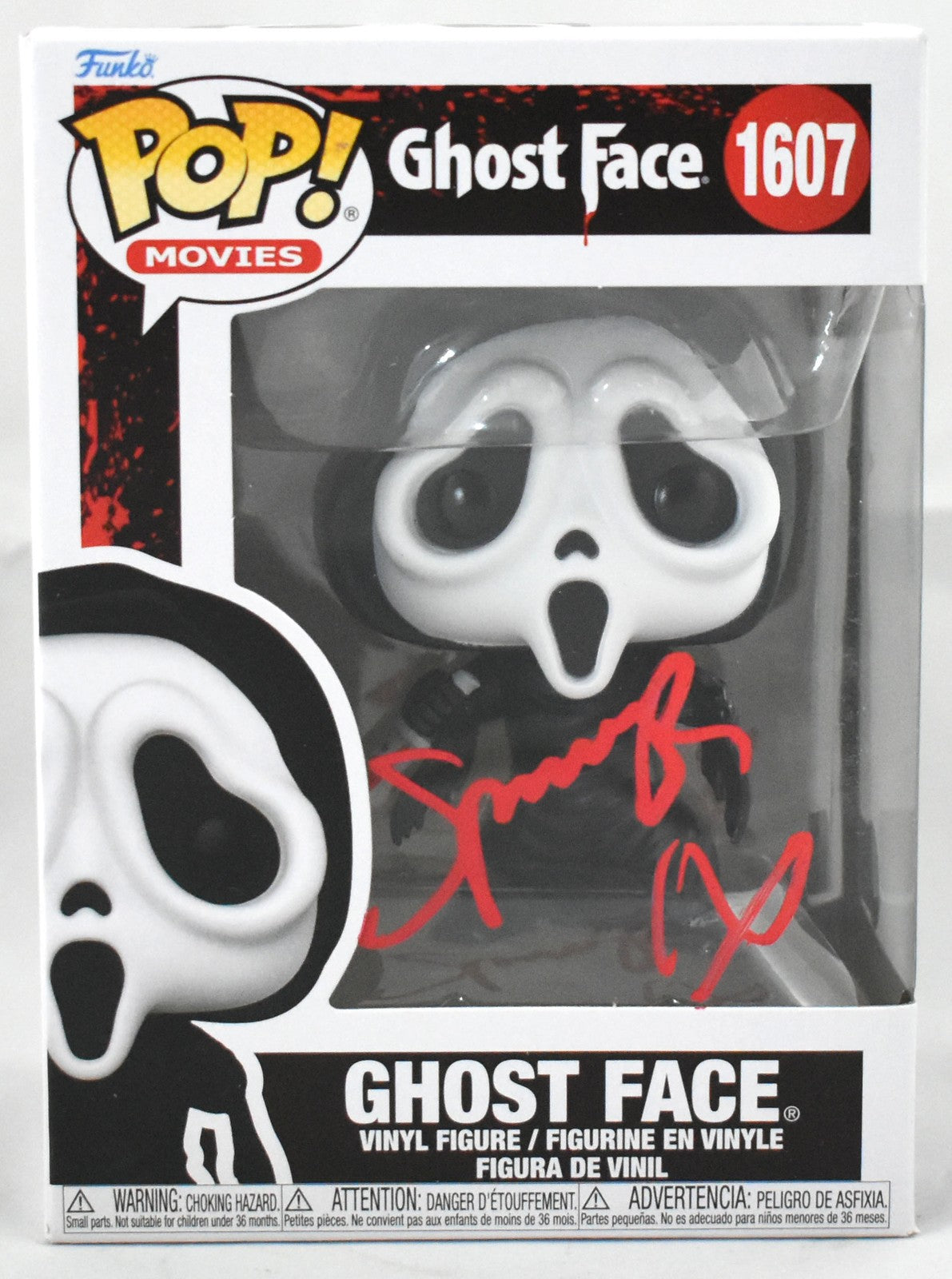 Spencer Charnas Signed Ghost Face Funko Pop #1607