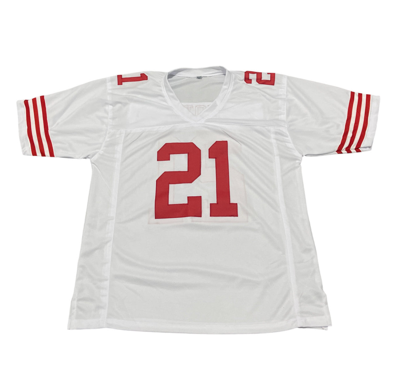 Frank Gore San Francisco 49ers Signed Custom White Jersey (Beckett COA)