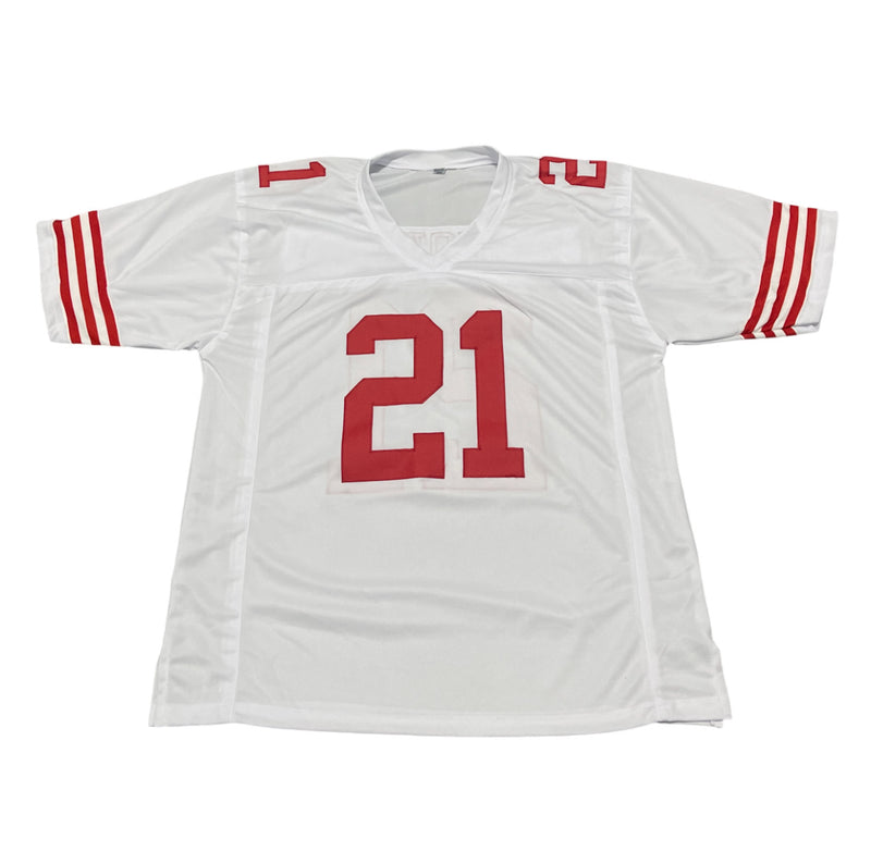 Frank Gore San Francisco 49ers Signed Custom White Jersey (Beckett COA)