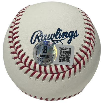 Bill Mazeroski Signed Hall of Fame Logo MLB Baseball Beckett COA