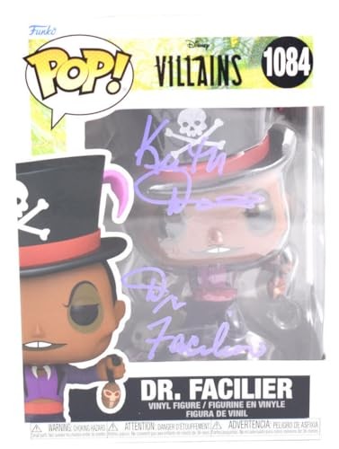 Keith David Signed Dr. Facilier Funko Pop Figurine #1084