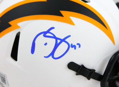 Darren Sproles Signed Chargers Lunar Speed Mini Helmet