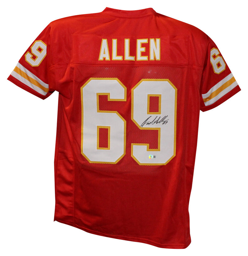 Jared Allen Autographed Kansas City Chiefs Custom Red Jersey (BAS COA)