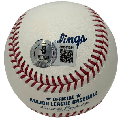 Ken Griffey Jr. Signed Seattle Mariners Official MLB Baseball BAS Witnessed