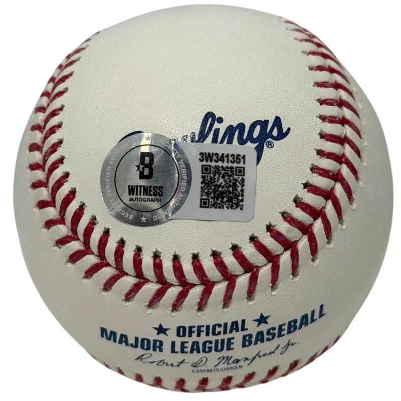 Ken Griffey Jr. Signed Seattle Mariners Official MLB Baseball BAS Witnessed