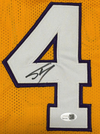 Shaquille O'Neal Autographed Los Angeles Lakers Custom Jersey