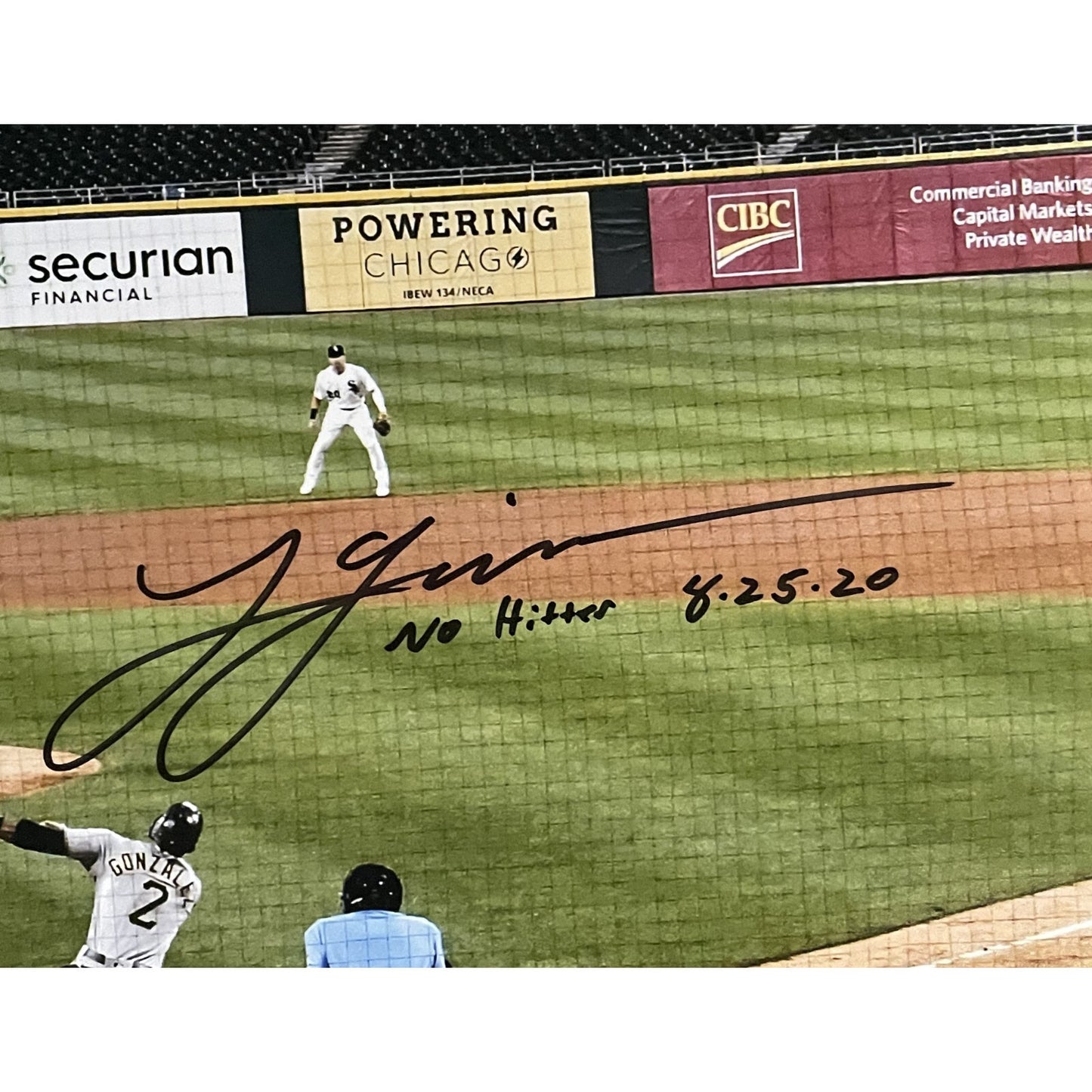Lucas Giolito Signed Chicago White Sox 16x20 No Hitter Photo