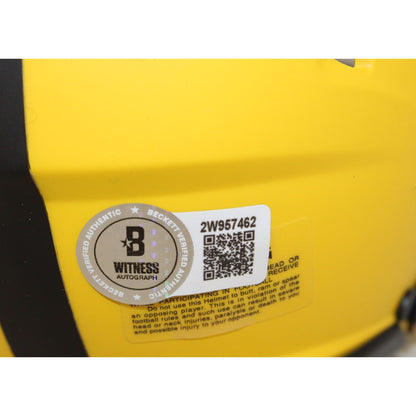 James Harrison Pittsburgh Steelers Autographed Rave Mini Helmet