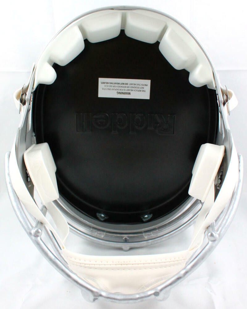 D'Andre Swift Signed Detroit Lions Full Size Speed Helmet - Black