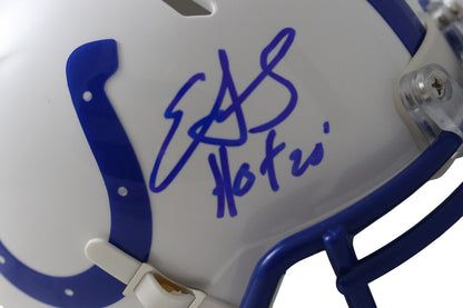Edgerrin James Indianapolis Colts Autographed Throwback Mini Helmet (HOF)