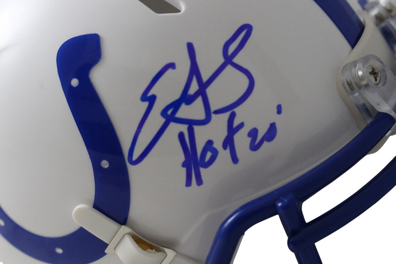 Edgerrin James Indianapolis Colts Autographed Throwback Mini Helmet (HOF)
