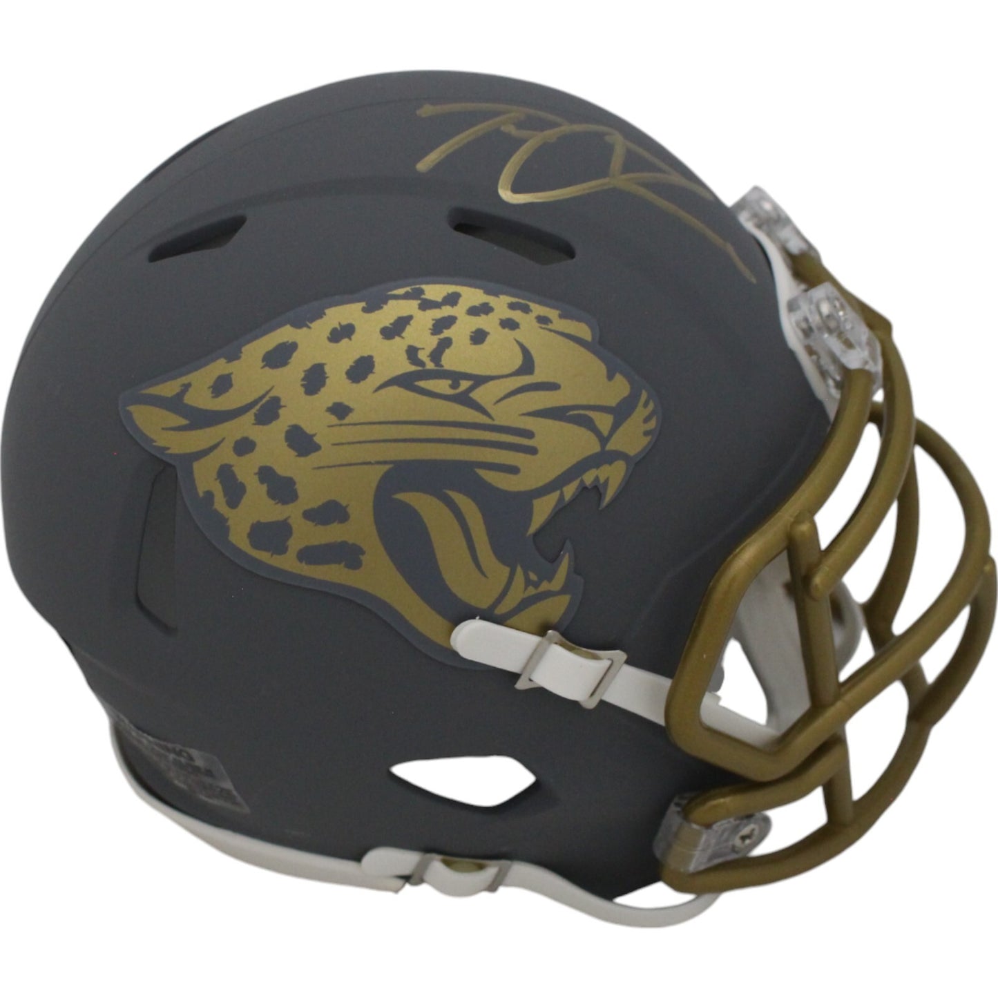 Trevor Lawrence Jacksonville Jaguars Autographed Slate Mini Helmet