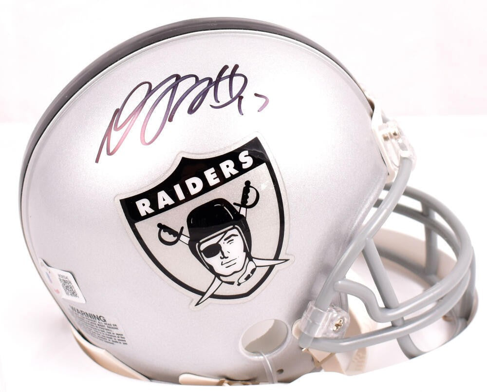 Davante Adams Signed Las Vegas Raiders 1963 Throwback Mini Helmet
