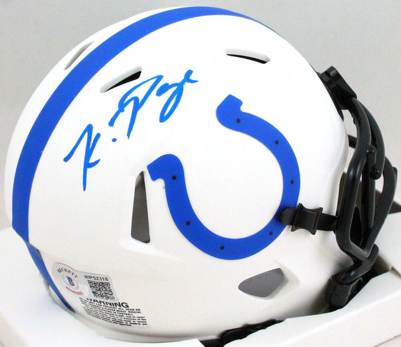 Kwity Paye Signed Indianapolis Colts Lunar Speed Mini Helmet