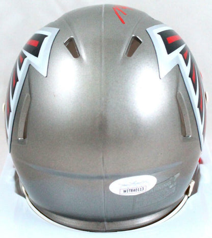 Michael Vick Autographed Atlanta Falcons Flash Edition Mini Helmet