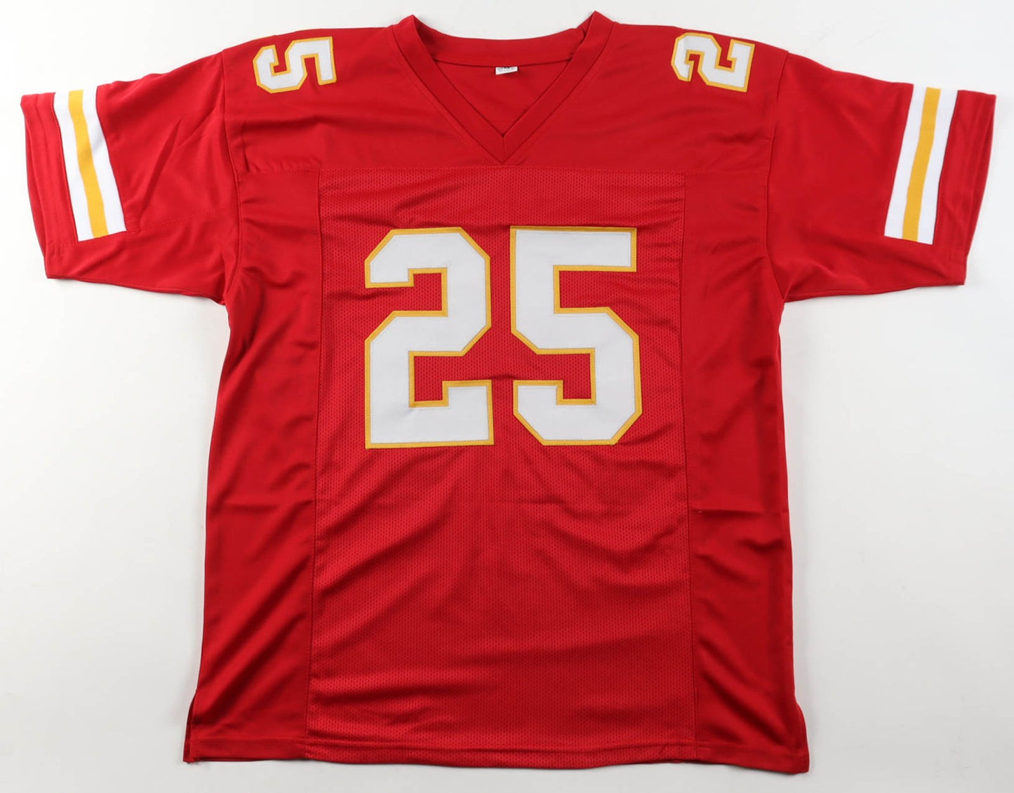 Jamaal Charles Autographed Kansas City Chiefs Red Custom Jersey