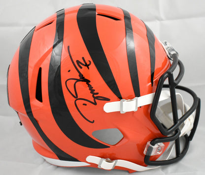 Boomer Esiason Autographed Cincinnati Bengals Full Size Speed Helmet
