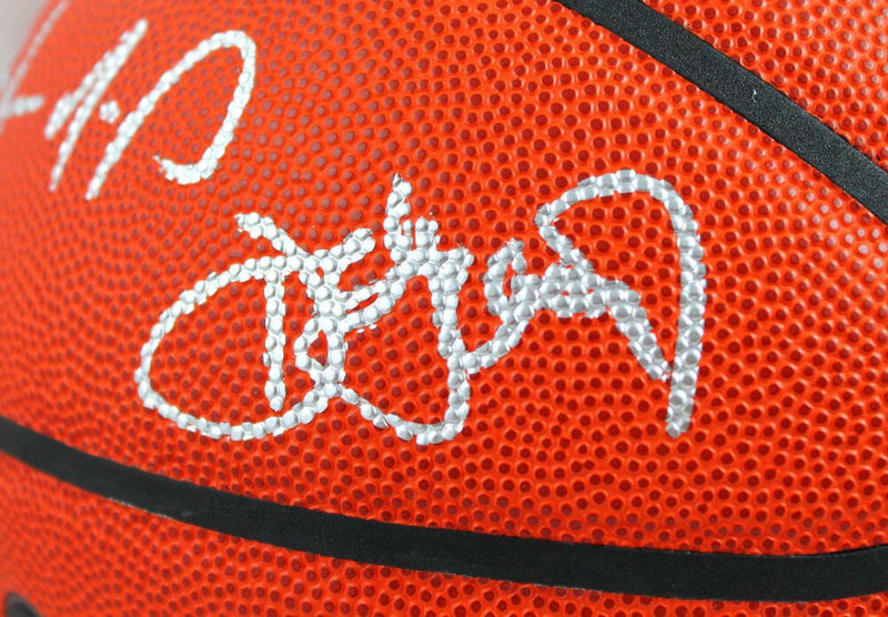Shawn Kemp, Xavier McDaniel & Detlef Schrempf Signed Wilson NBA Basketball