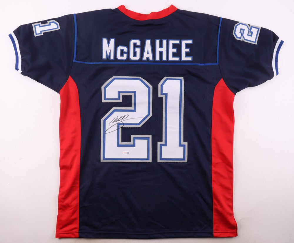 Willis McGahee Signed Buffalo Bills Custom Jersey