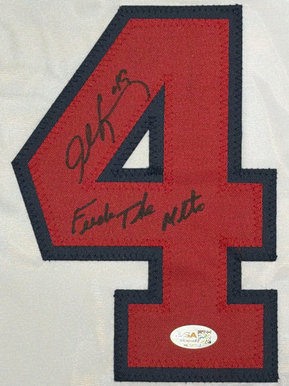 John Rocker Signed Atlanta Braves Jersey "F**K the Mets" Inscription