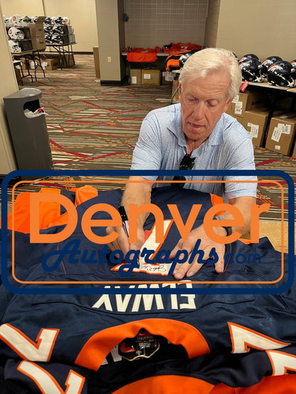 John Elway Signed Denver Broncos Nike Jersey (HOF Inscription)