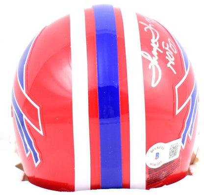Thurman Thomas Signed Buffalo Bills Throwback Mini Helmet