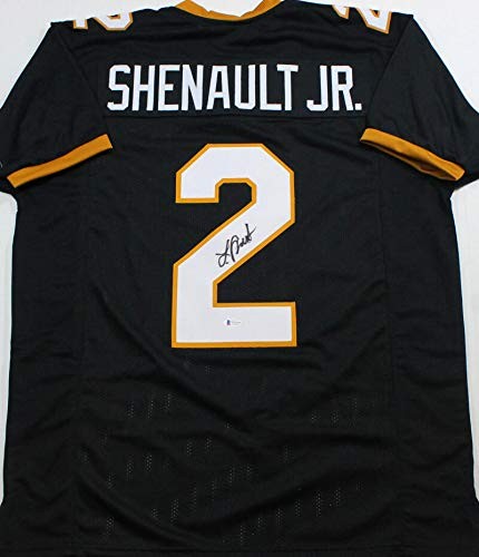 Laviska Shenault Jr Autographed Black College Style Jersey