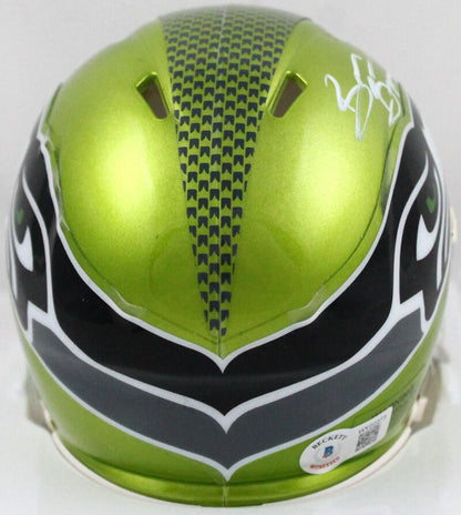 Brian Bosworth Signed Seattle Seahawks Flash Speed Mini Helmet