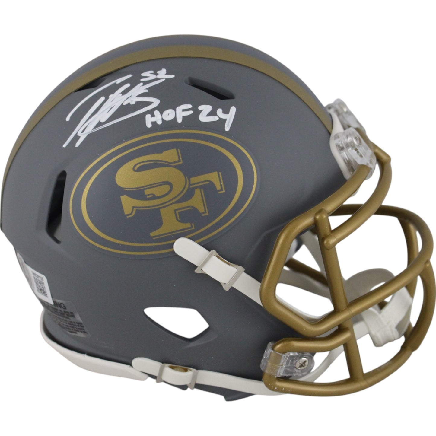 Patrick Willis San Francisco 49ers Signed Slate Mini Helmet