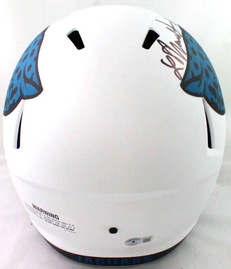 Laviska Shenault Signed Jacksonville Jaguars Lunar Speed Full Size Helmet