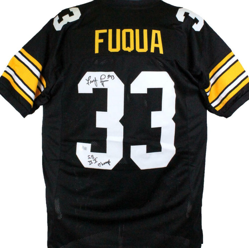 Frenchy Fuqua Signed Pittsburgh Steelers Style Custom Jersey