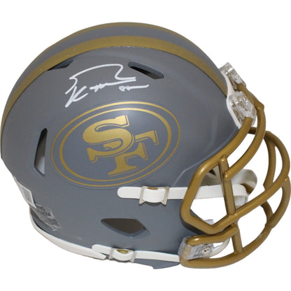 George Kittle Signed San Francisco 49ers Slate Speed Mini Helmet