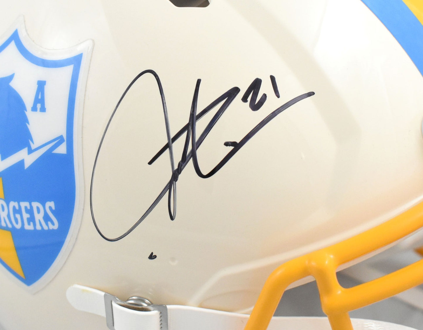 LaDainian Tomlinson Signed San Diego Chargers Full Size Authentic Helmet