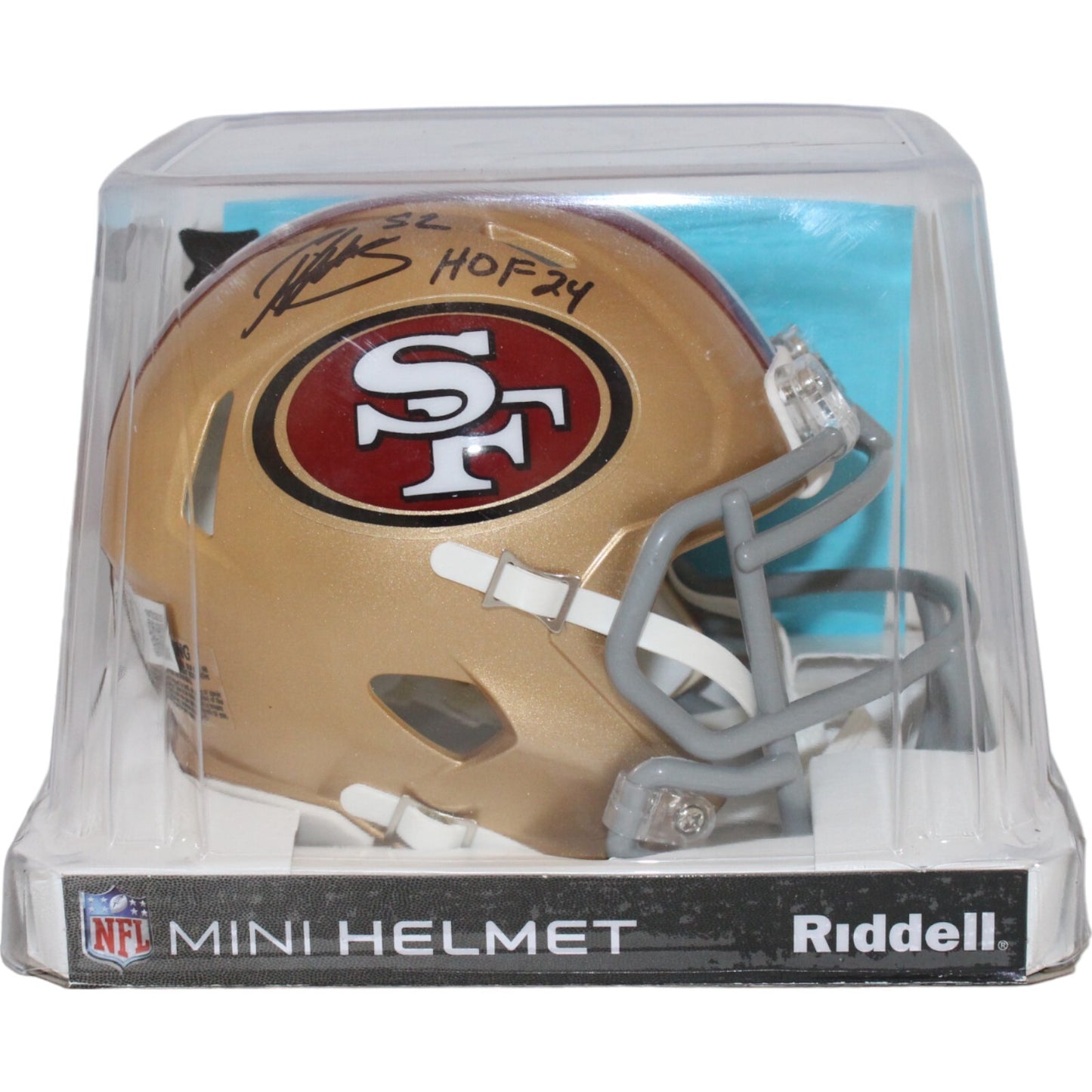 Patrick Willis San Francisco 49ers Signed Mini Helmet (HOF Inscription)