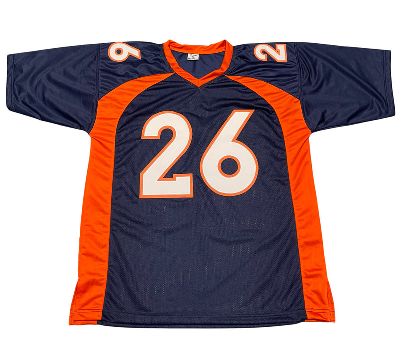 Clinton Portis Signed Denver Broncos Custom Jersey (BAS COA)