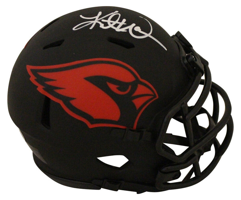 Kurt Warner Arizona Cardinals Autographed Eclipse Mini Helmet (BAS)