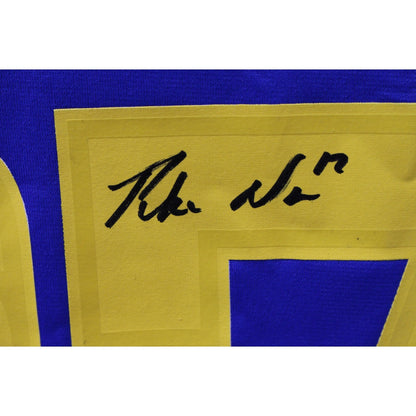 Puka Nacua Signed Los Angeles Rams Blue Nike Jersey