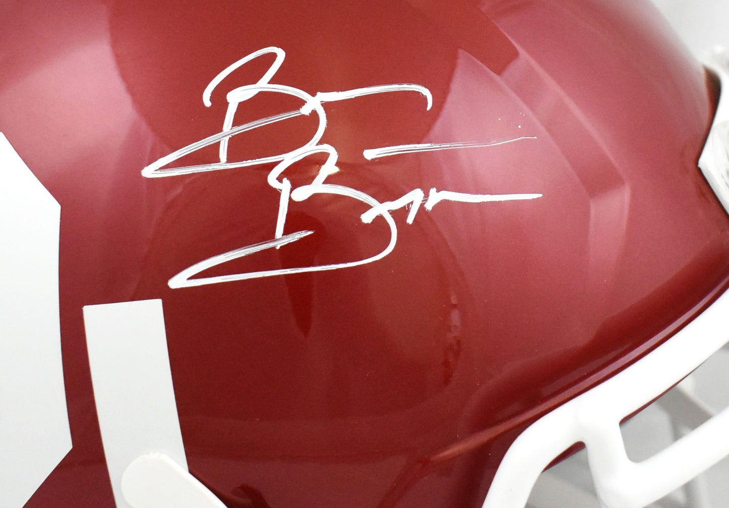 Brian Bosworth Signed Oklahoma Sooners Full Size Helmet