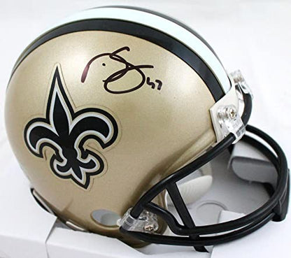 Darren Sproles Signed New Orleans Saints Mini Helmet