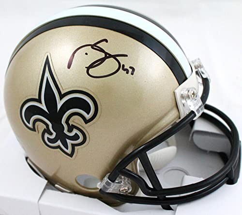 Darren Sproles Signed New Orleans Saints Mini Helmet