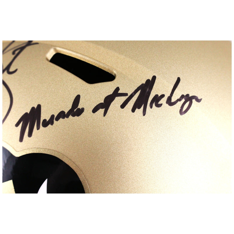 Kordell Stewart Signed Colorado Buffaloes Full Size Helmet "Miracle at Michigan"