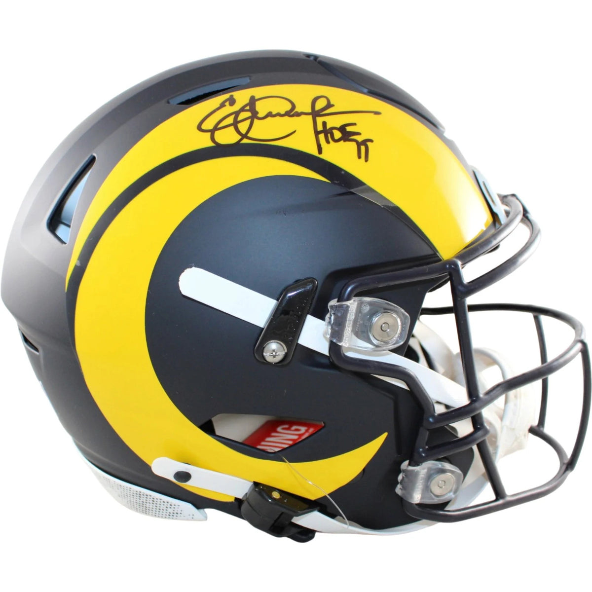 Eric Dickerson Signed Los Angeles Rams Speedflex Helmet