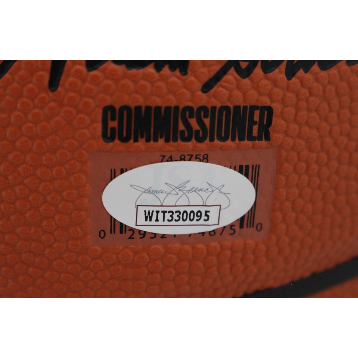 Joe Dumars Autographed Detroit Pistons Basketball