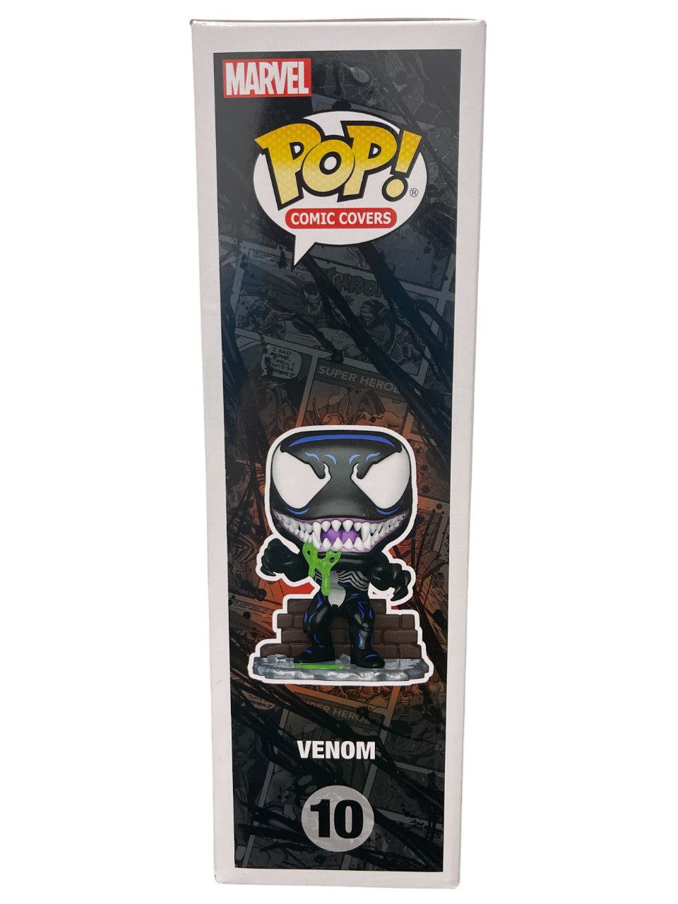Tom Hardy Signed Venom Funko Pop with Sam De La Rosa Sketch