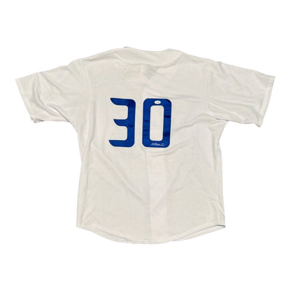 Adam Lind Autographed Syracuse SkyChiefs Authentic Jersey