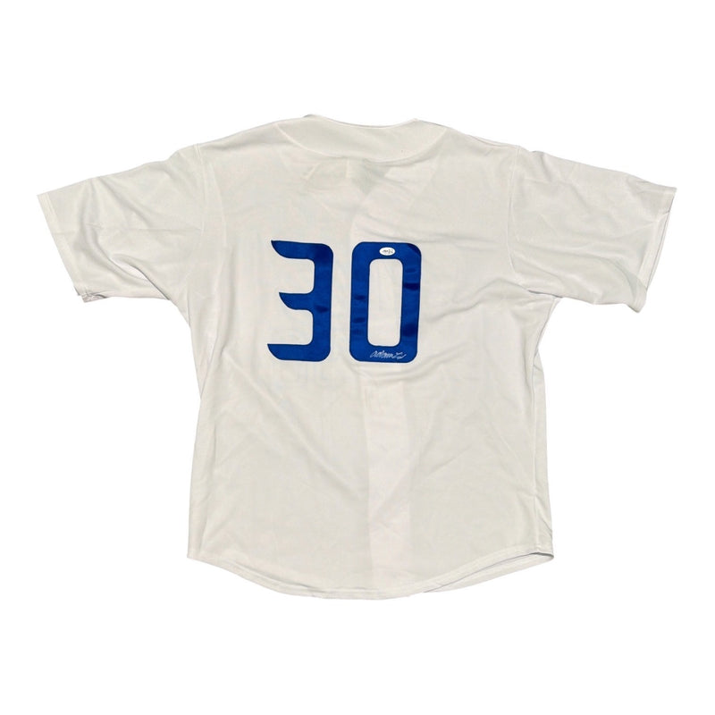 Adam Lind Autographed Syracuse SkyChiefs Authentic Jersey