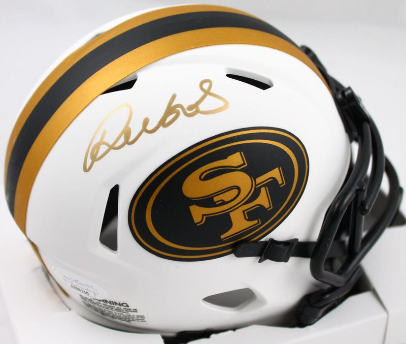 Deebo Samuel Signed San Francisco 49ers Lunar Speed Mini Helmet