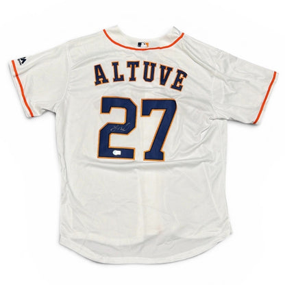 Jose Altuve Autographed Houston Astros Custom Jersey